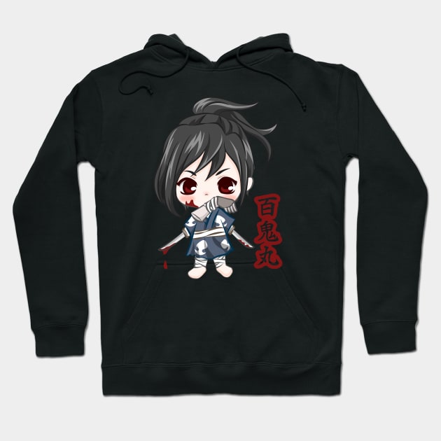 Chibi Hyakkimaru Hoodie by LoShimizu